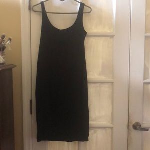 Long black dress